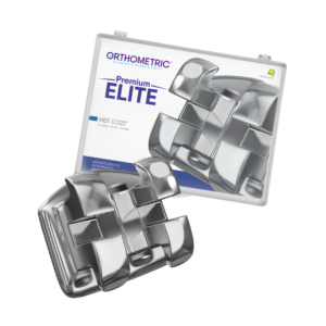 BRACKETS METAL MBT PREMIUM ELITE x CASO - ORTHOMETRIC