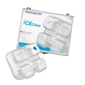 BRACKETS CERÁMICO ROTH ICE-CLEAR  X CASO -  ORTHOMETRIC