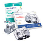 BRACKETS METAL MBT ADVANCED X KIT C/TUBOS 1ER M X 1 CASO - ORTHOMETRIC