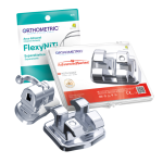 BRACKETS METAL ROTH ADVANCED X KIT C/TUBOS 1ER M X 1 CASO - ORTHOMETRIC