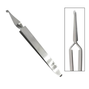 PINZA PORTA BRACKETS CON ALETA DE POSICIONAMIENTO -  BELKYS