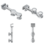 BOTÓN PARA CRIMPAR POWER ARM MJANSON DISK HOOK X 10  - ORTHOMETRIC